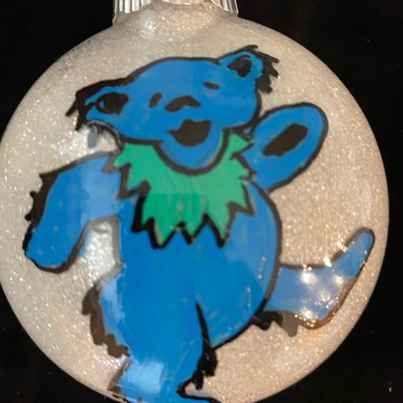 COPY - Grateful Dead Dancing Bears - Ornament Set of 4 - Picture 4 of 5
